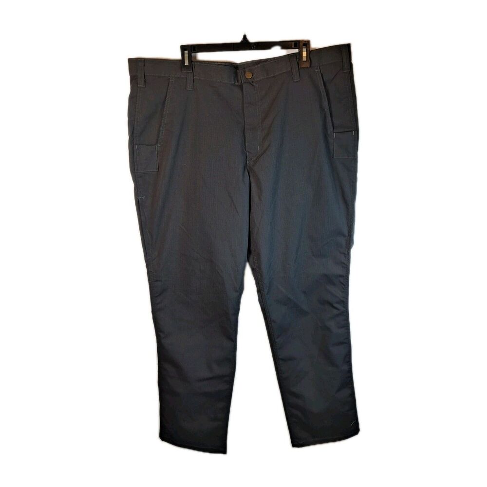 Carhartt Men's Work Pants Size 40x32 Relaxed Fit Gray Pockets
